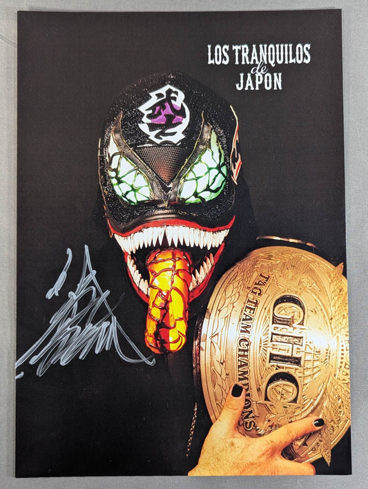 BUSHI 直筆サイン入り ポートレート(A-4)