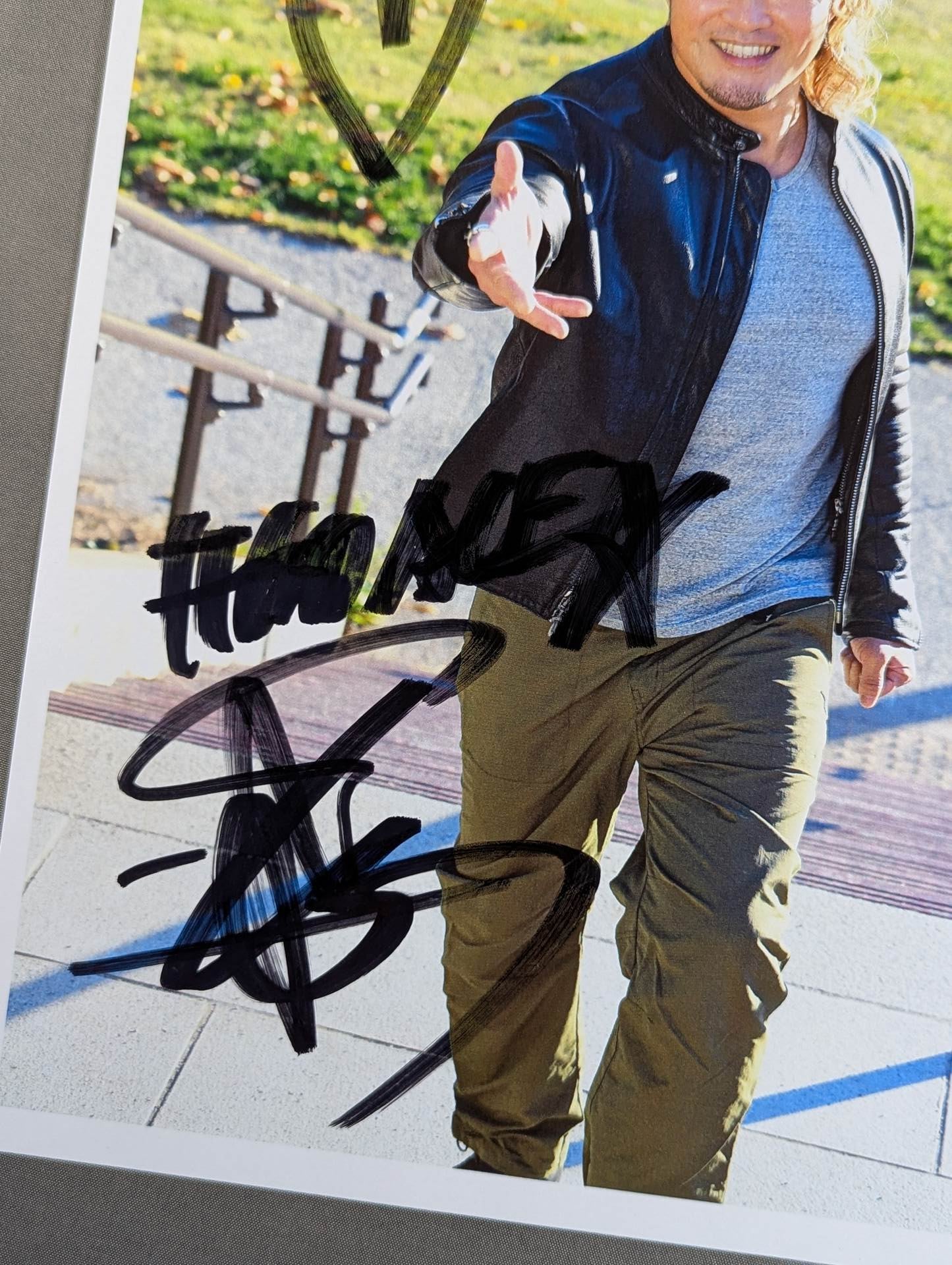 棚橋弘至 直筆サイン入り ポートレート(A-8)