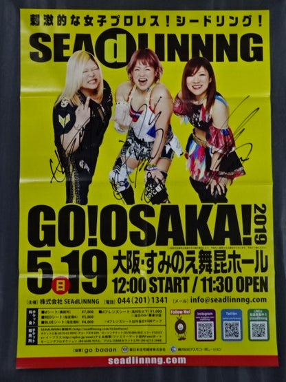 【3選手直筆サイン入り】SEAdLINNNG GO!OSAKA!2019