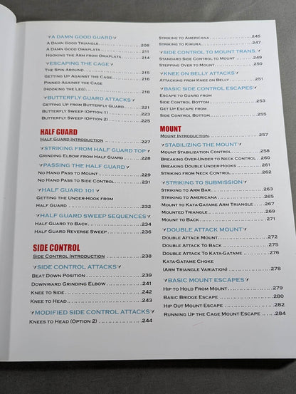 MIXED MARTIAL ARTS : THE BOOK OF KNOWLEDGE