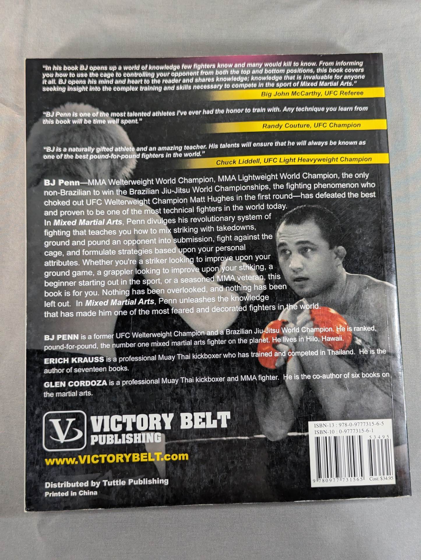 MIXED MARTIAL ARTS : THE BOOK OF KNOWLEDGE