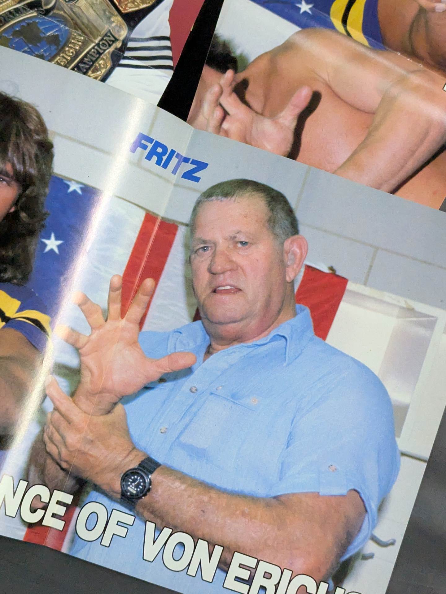 ★ Iron Claw★ von Eric Family Magazine Appendix Pin-Up Set