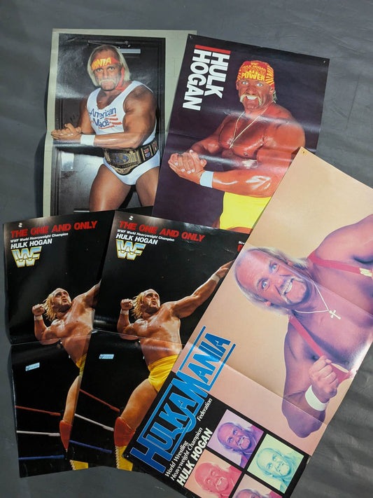 ★超人★ ハルク・ホーガン 雑誌付録ピンナップセット