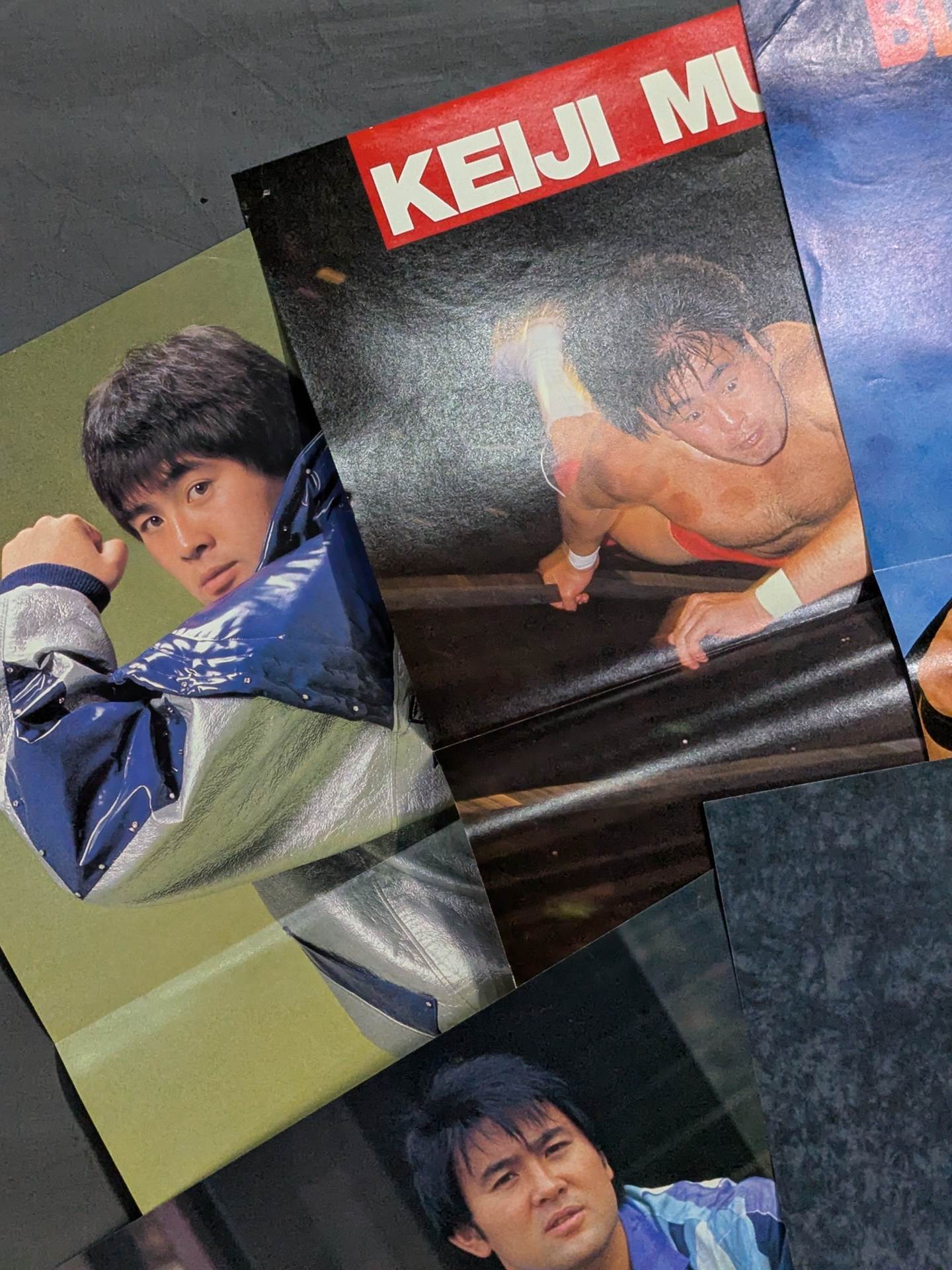 ★ Natural Bone Master★ Muto Keiji Magazine Appendix Pin-Up Set