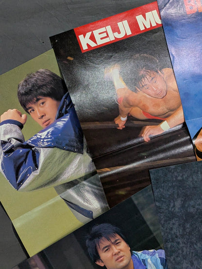 ★ Natural Bone Master★ Muto Keiji Magazine Appendix Pin-Up Set