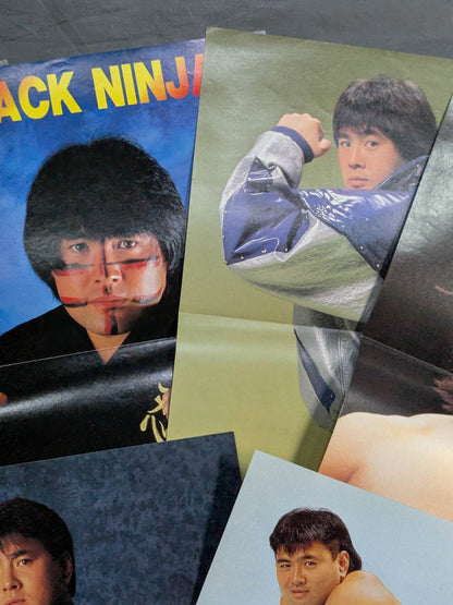 ★ Natural Bone Master★ Muto Keiji Magazine Appendix Pin-Up Set