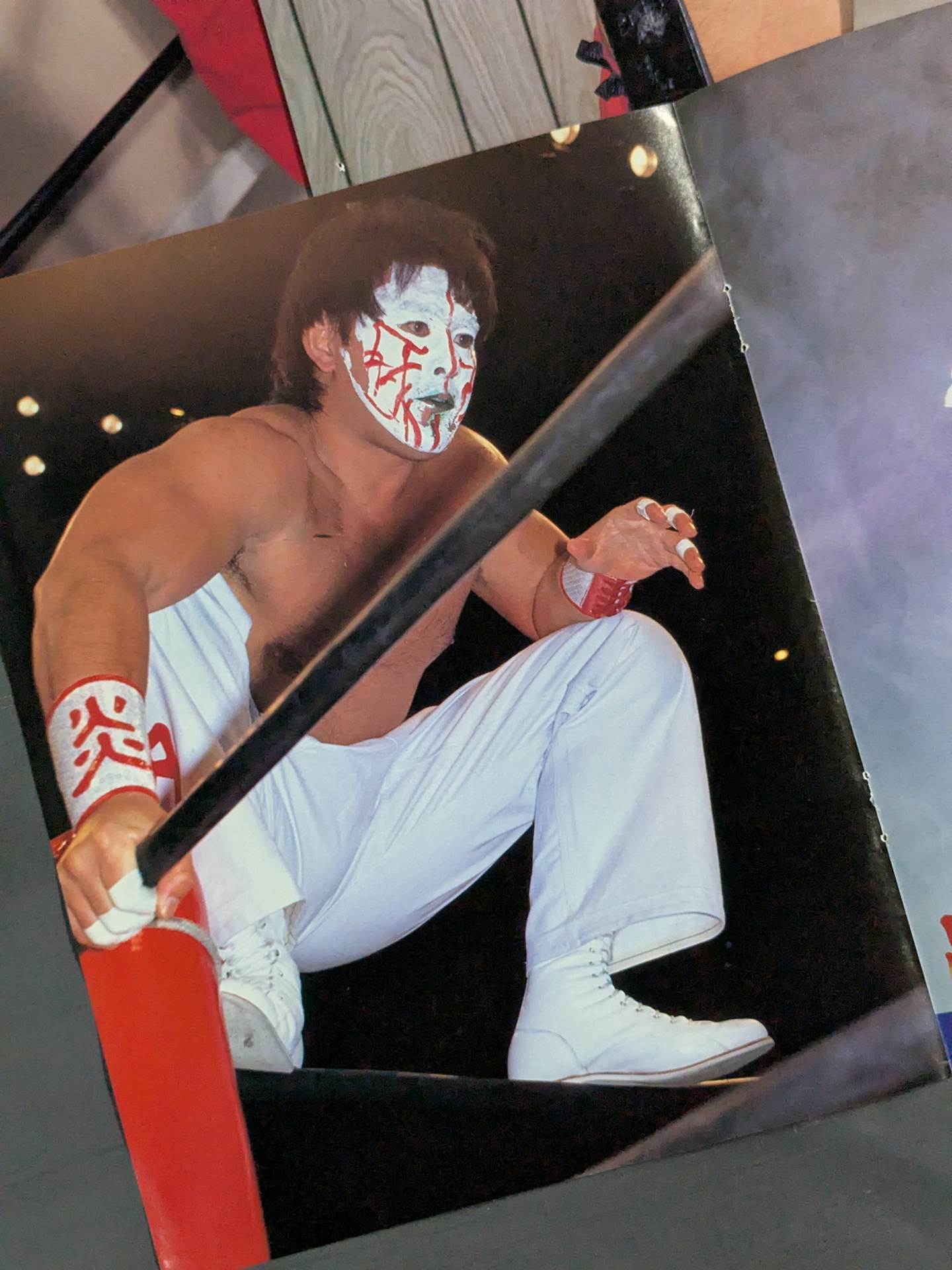 ★ The Mystery ★ of the Orient Great Muta Magazine Appendix Pin-Up Set