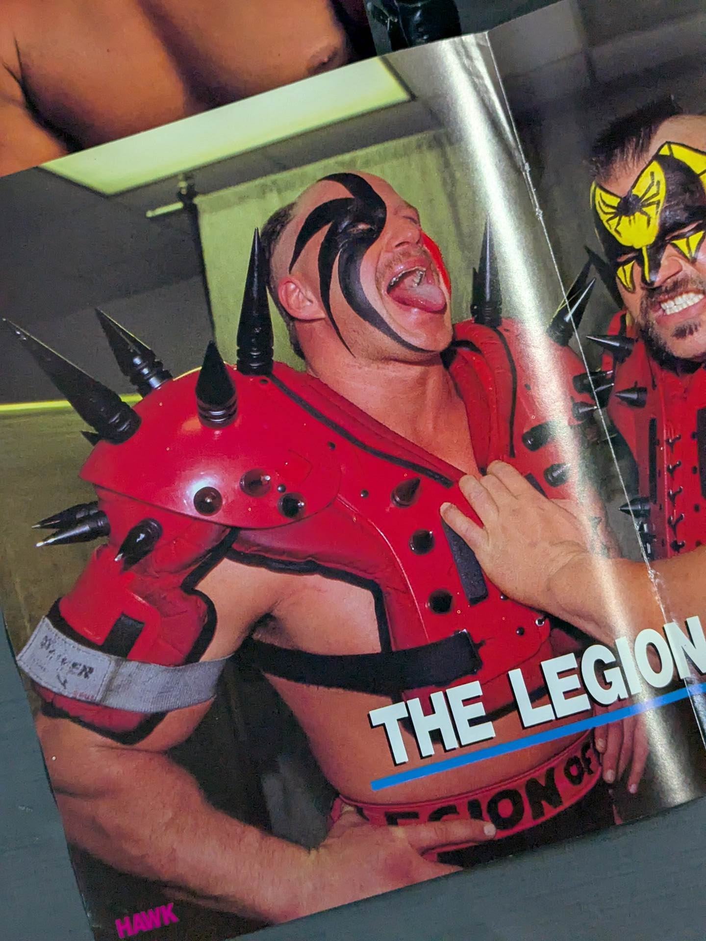 ★ Runaway Warriors ★ The Road Warriors Magazine Appendix Pin-Up Set