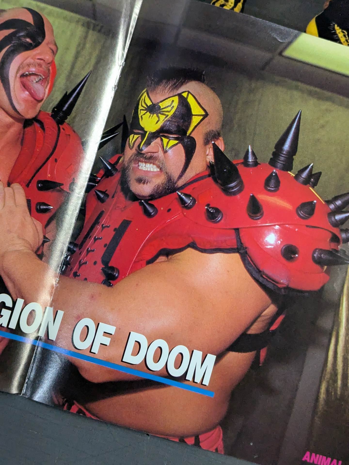 ★ Runaway Warriors ★ The Road Warriors Magazine Appendix Pin-Up Set