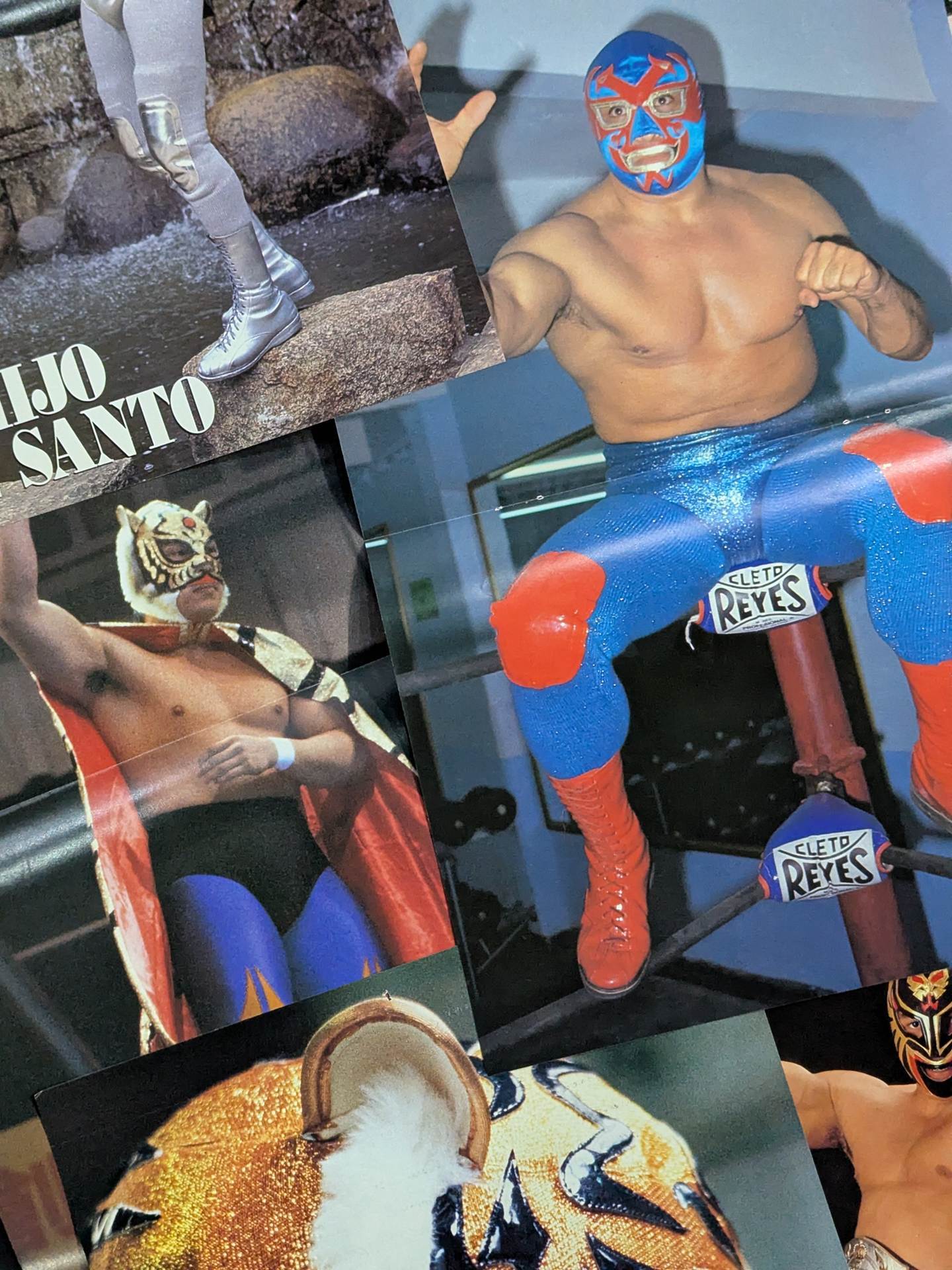 ★華麗なる覆面レスラー★ マスクマン 雑誌付録ピンナップセット