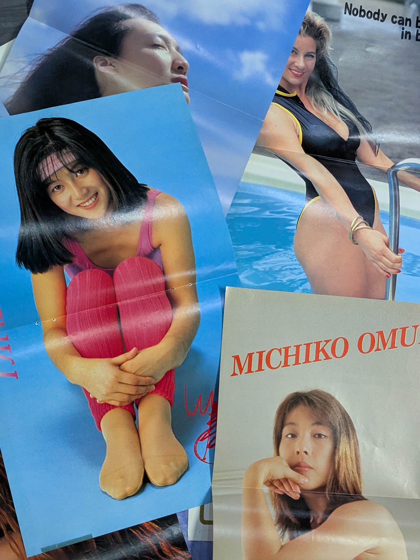 女子プロレスラー 雑誌付録ピンナップセット
