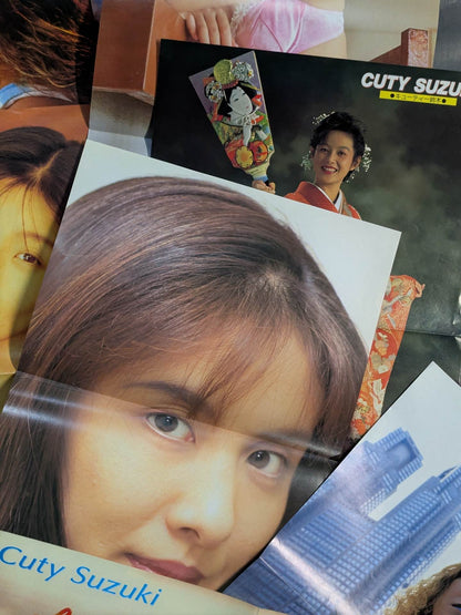 女子プロレスラー 雑誌付録ピンナップセット