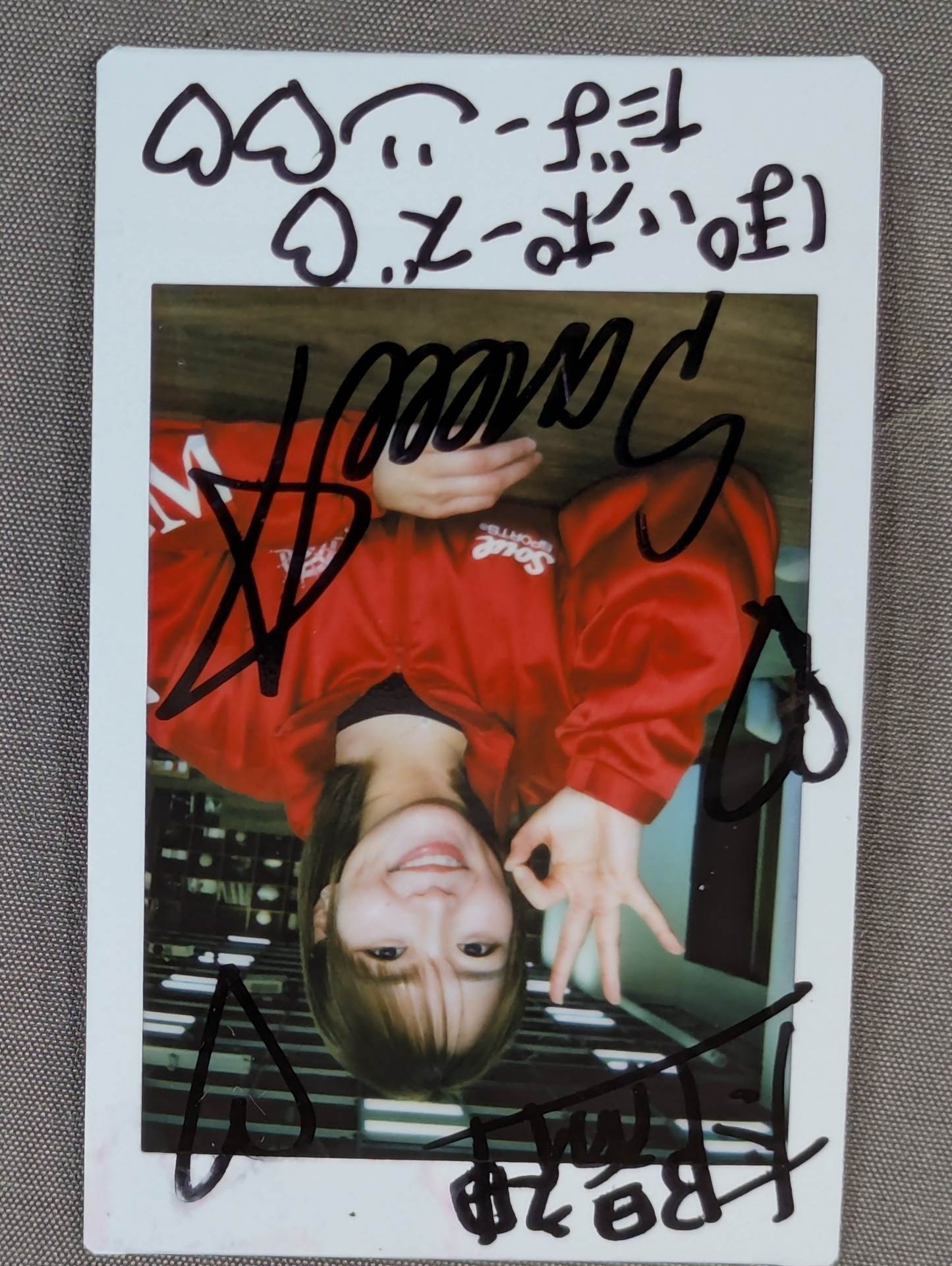Sareee (SARRAY)  hand signed autograph Photo check (1)
