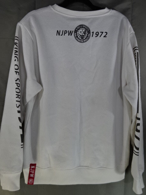 New Japan Pro Wrestling × Shimamura Sweat Trainer (1) (White)