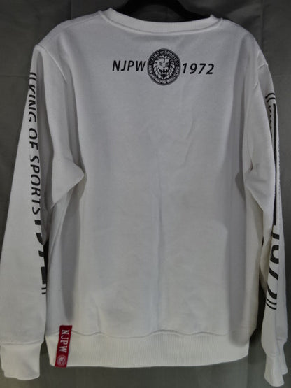 New Japan Pro Wrestling × Shimamura Sweat Trainer (1) (White)