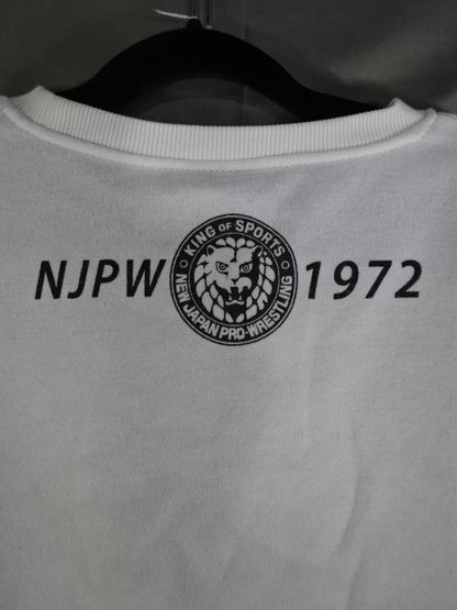 New Japan Pro Wrestling × Shimamura Sweat Trainer (1) (White)