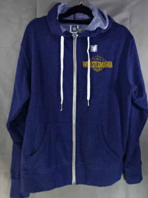 WRESTLEMANIA 41 Zip Hoodie  (WWE (2025) Navy)
