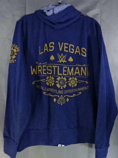 WRESTLEMANIA 41 ジップパーカー(WWE(2025)  ネイビー)