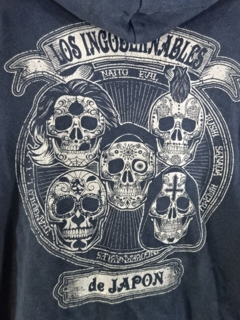 L.I.J. Zip hoodie  (4) (Day of the Dead / Karabela Taste / Black)