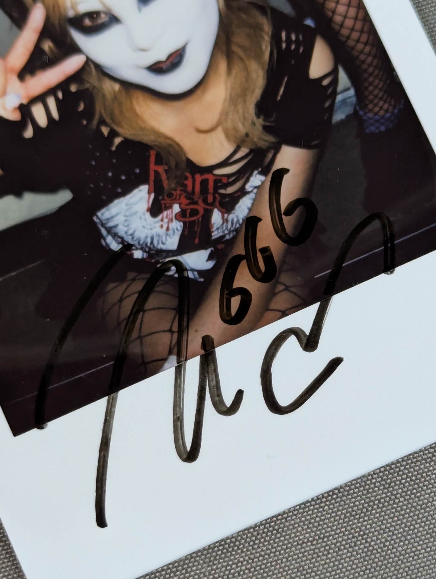 Ram Kaicho  hand signed autograph  Choi Key Photo Set