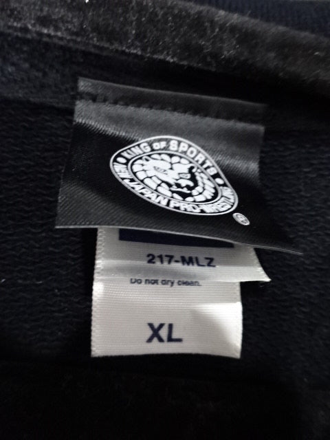 BUSHI ×L.I.J "EN SERIO" Zip hoodie  (2) (Black)