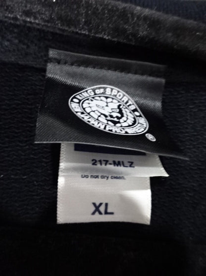 BUSHI ×L.I.J "EN SERIO" Zip hoodie  (2) (Black)