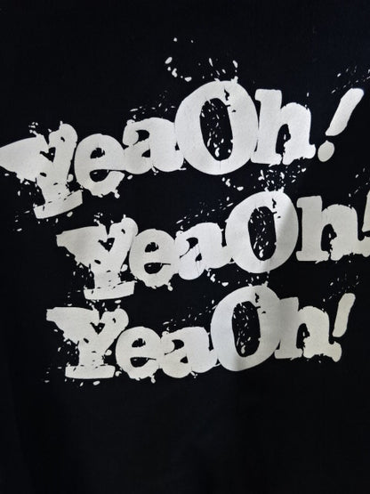 中邑真輔「YeaOh!×3」ジップパーカー①(ブラック)