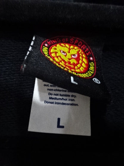 中邑真輔「YeaOh!×3」ジップパーカー①(ブラック)