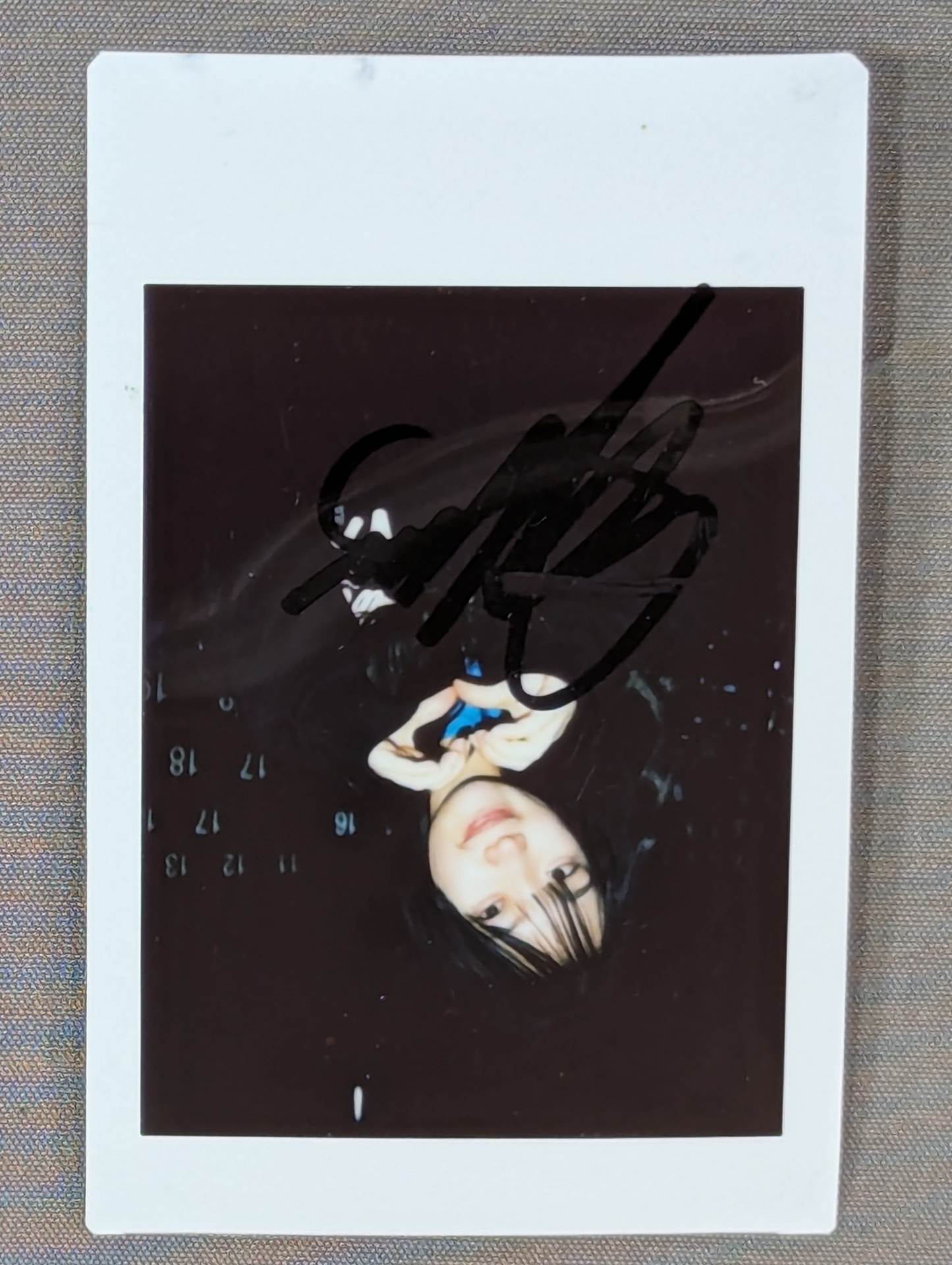 Kizuna Tanaka hand signed autograph  photo Cheki (2)