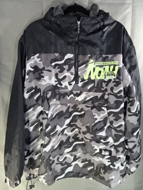 NOAH brushed zip-up jacket  (1) (camouflage