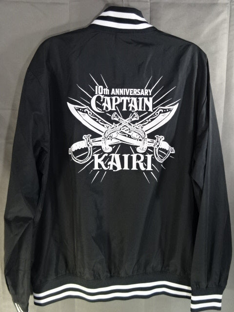 KAIRI (Kairi Sane ) 10th Anniversary Stadium zip-up jacket  (black)