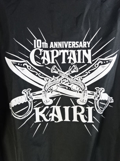 KAIRI (Kairi Sane ) 10th Anniversary Stadium zip-up jacket  (black)