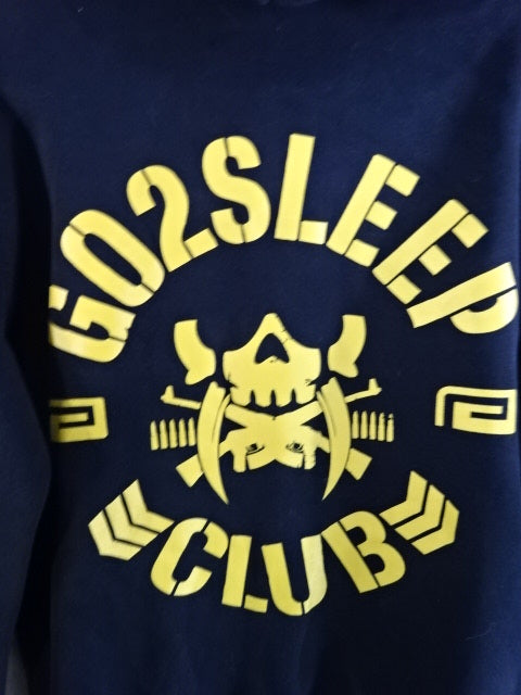 KENTA "GO 2 SLEEP CLUB CIRCLE LOGO" Sweat Hoodie  (1) (Navy)