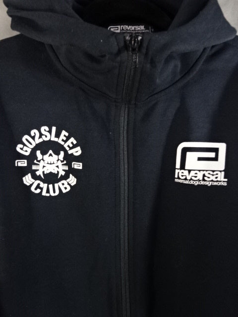 KENTA "GO 2 SLEEP CLUB CIRCLE LOGO" Zip Hoodie