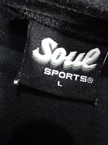 新日本プロレス×SOUL ライオンマーク ジャージジャケット④(ブラック×グレー)