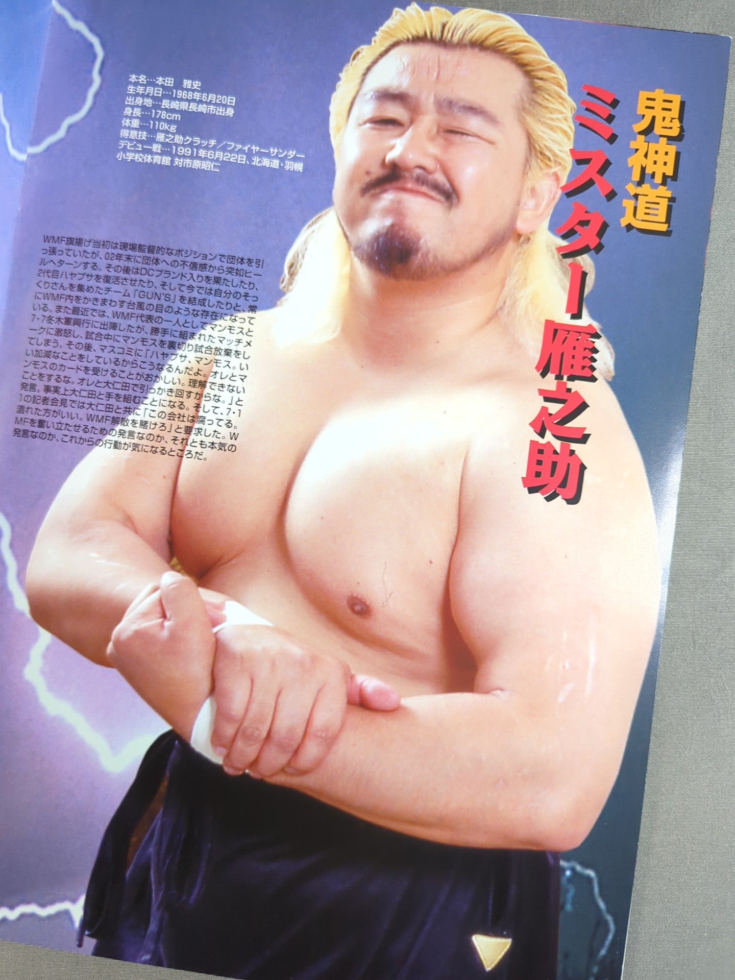 WMF / OFFICIAL PAMPHLET 2003 SUMMER