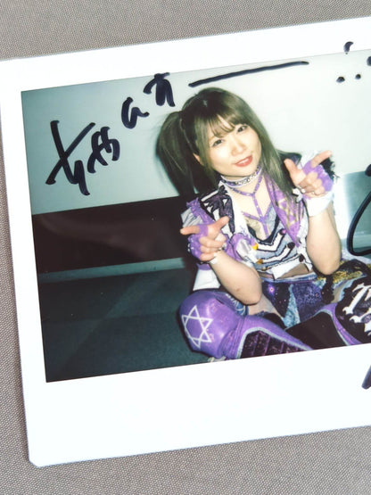 Tam Nakano  hand signed autograph  Cheki (N-6)