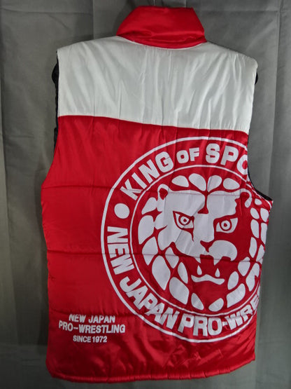 NJPW Premium Down Jacket (1) (Red)
