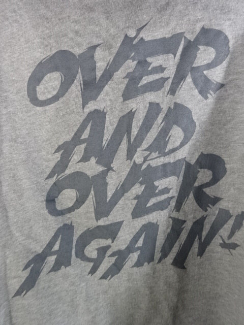 Hiroshi Tanahashi  "OVER AND OVER AGAIN" Zip hoodie 