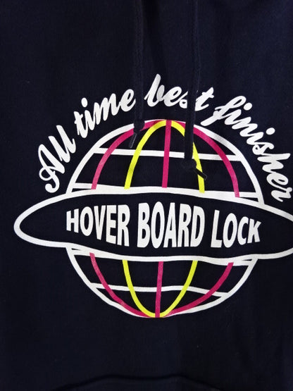 【hand signed autograph】 KUSHIDA Pullover Hoodie  (2) (Navy)