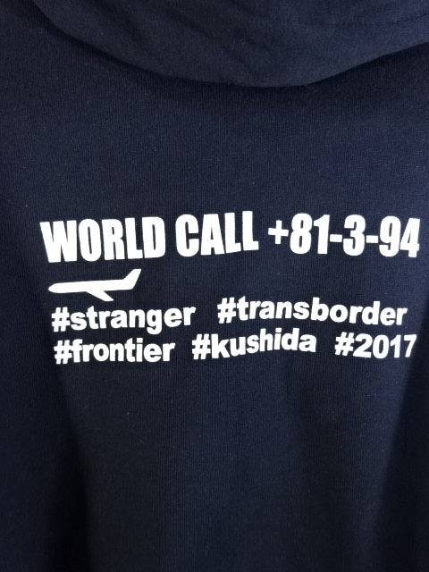 直筆サイン入り】KUSHIDA プルオーバーパーカー②(ネイビー) – 闘道館