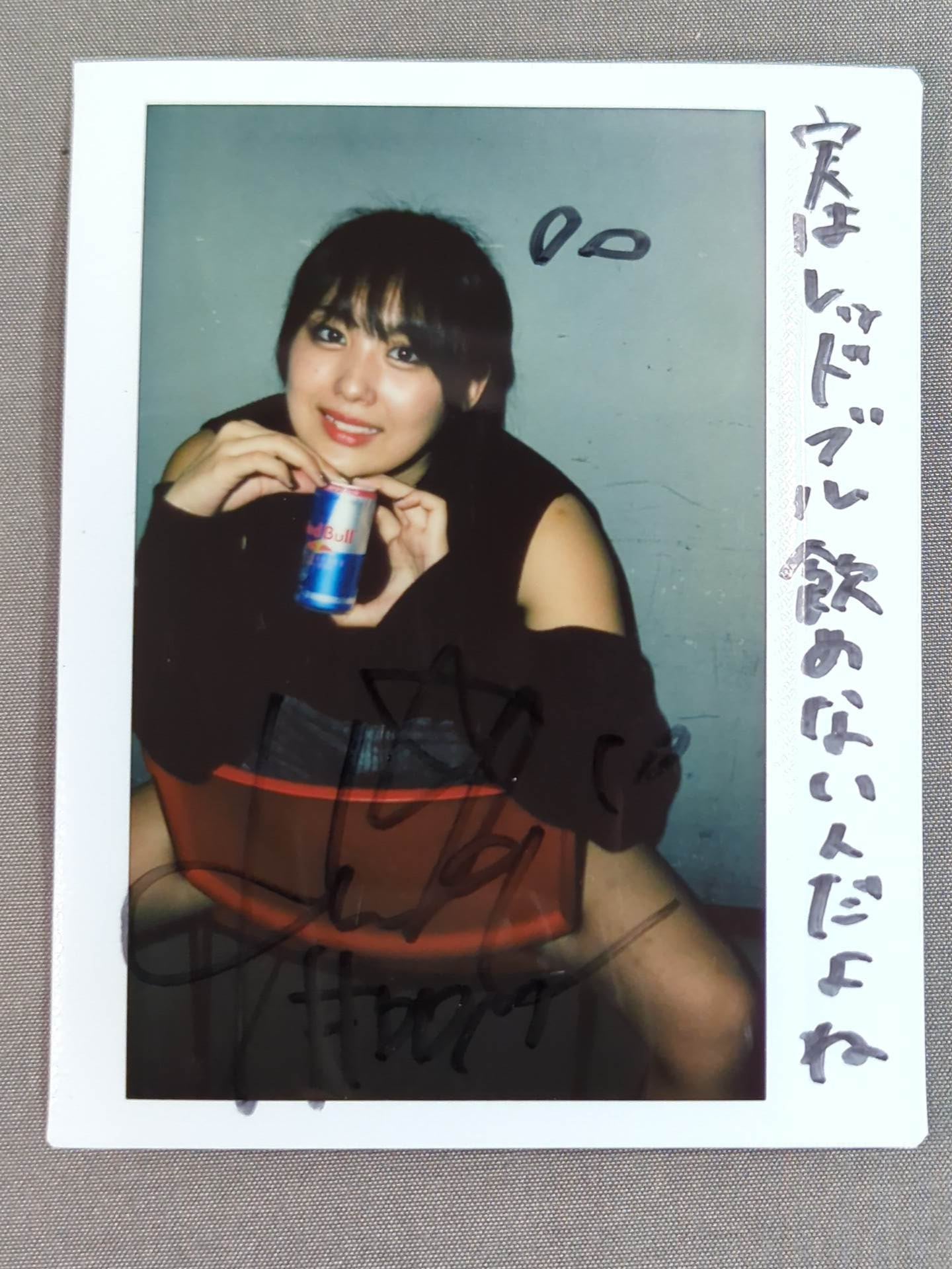 HIMEKA  hand signed autograph  Cheki (D-8)