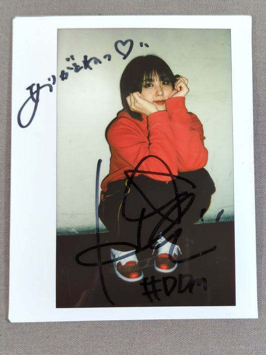 HIMEKA  hand signed autograph  Cheki (D-9)