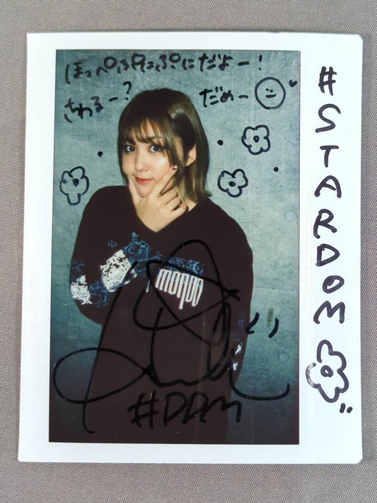 HIMEKA  hand signed autograph  Cheki (E-1)
