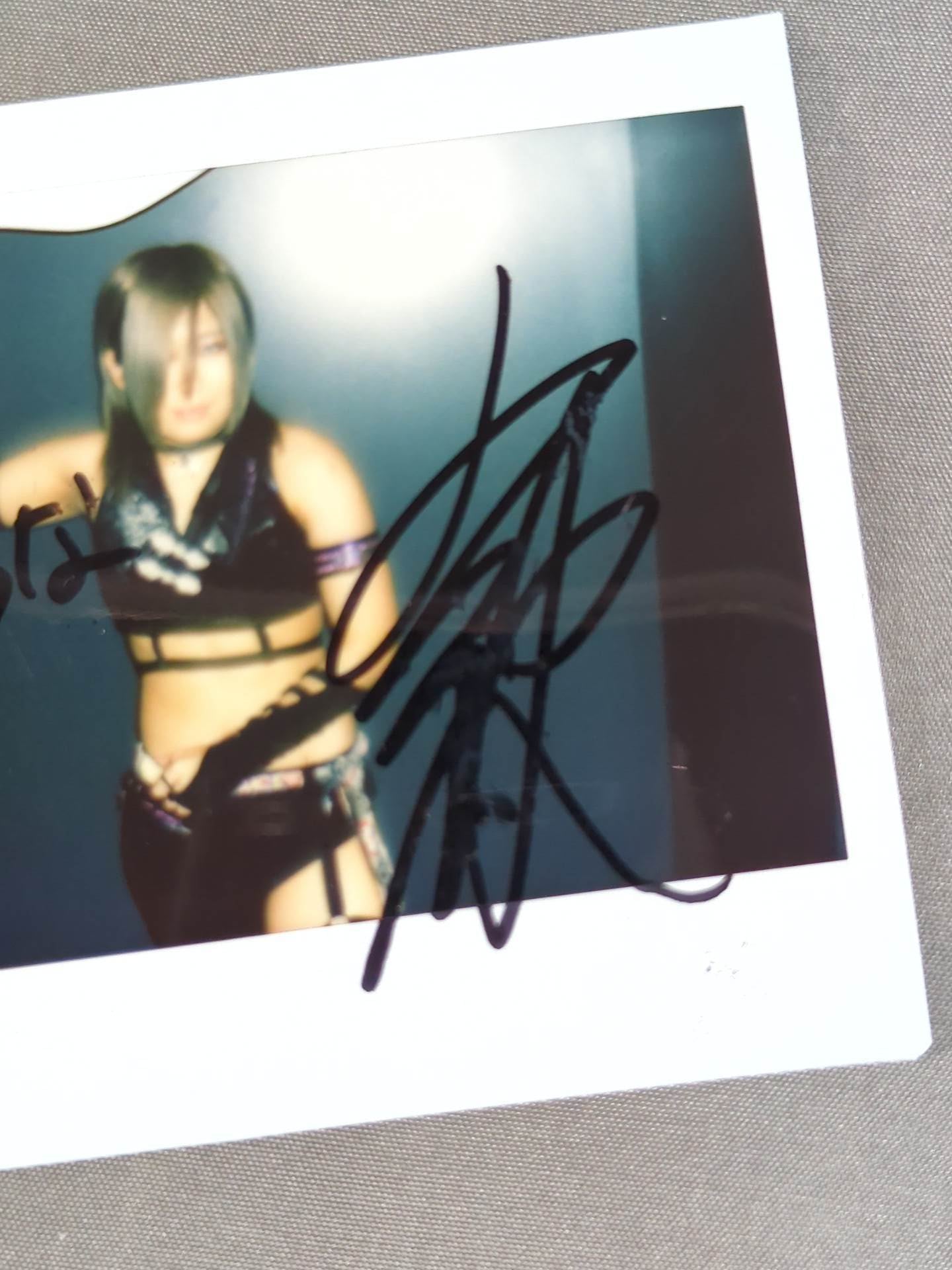 小波 直筆サイン入りチェキ(C-4) – 闘道館