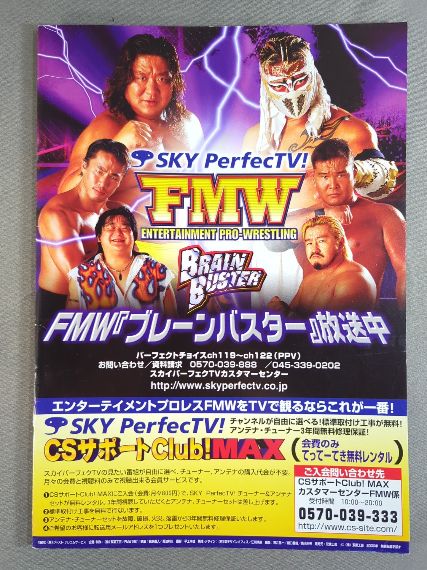 FMW / OFFICIAL GUIDE BOOK 2000～2001
