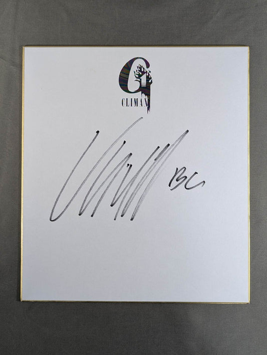 Gabe Kidd (G1 CLIMAX Shikishi ( Autograph board ) )