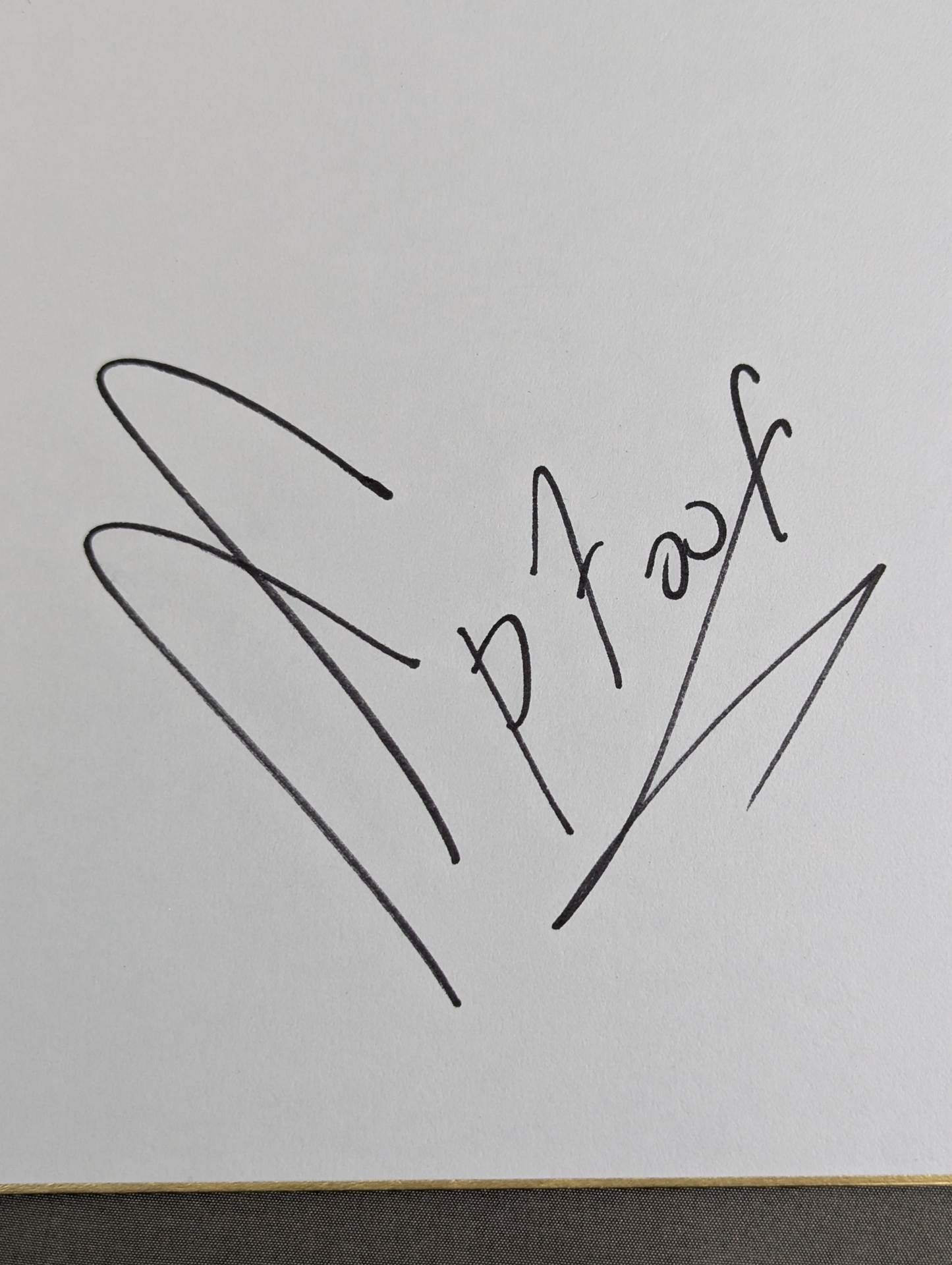 ★BULLET CLUB WAR DOGS★ Drilla Moloney & Clark Connors (Lion Mark) Shikishi (Autograph board ) )