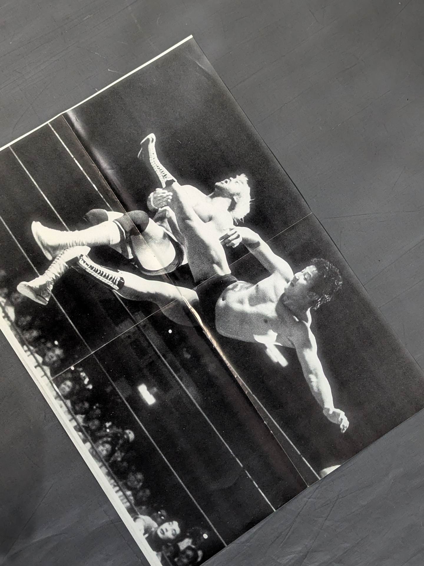 UWF戦士 雑誌付録ポスター