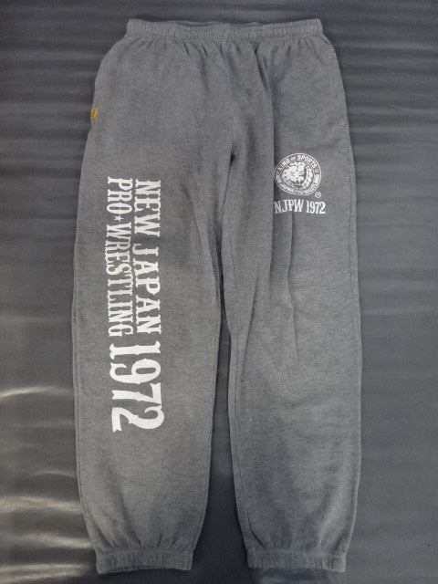 新日本プロレス×しまむら スウェットパンツ②(グレー)